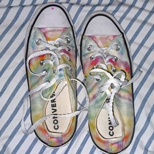 Tie dye sneakers